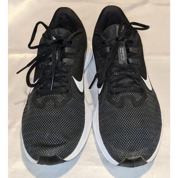 Nike Downshifter 9 Women's AQ7486-001 Black White Running Shoes Sneakers Size 10 - Picture 3 of 9